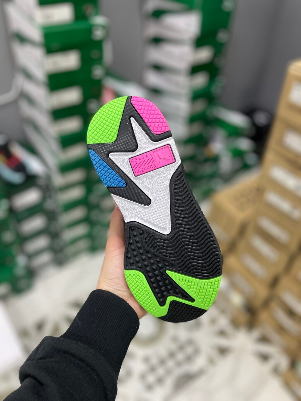 Puma RS-X Black/Green