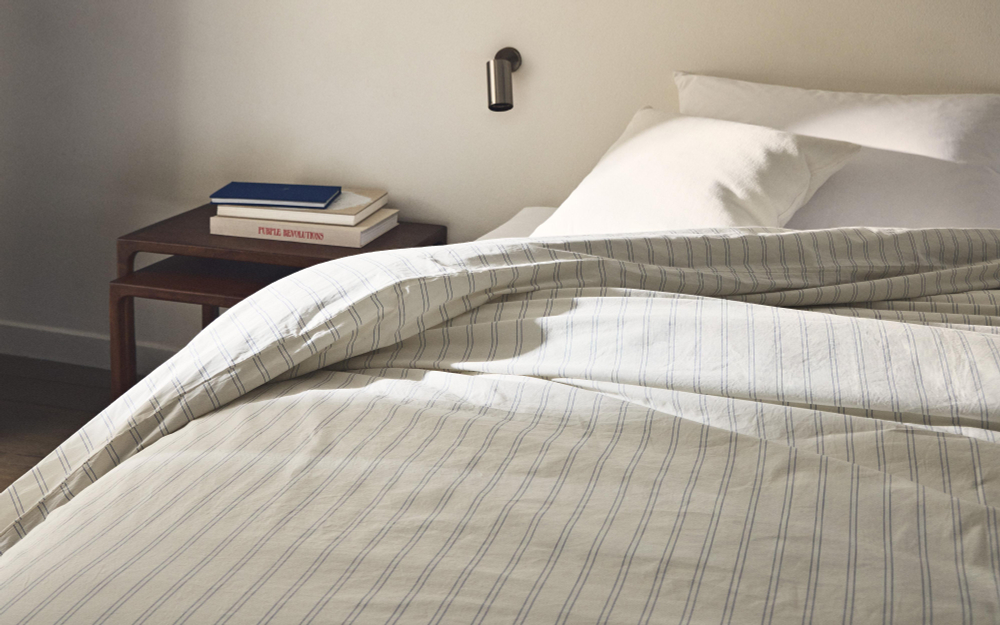 Пододеяльник Zara Home, хлопок 100%, в полоску, 4122/088