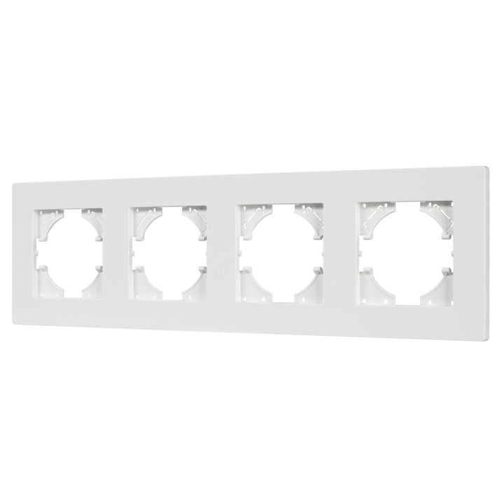Рамка пластиковая FRM-PERIO-PL-4-WH Arlight 049758