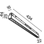 Трековый светильник Technical TR031-4-24WTW-DD-B
