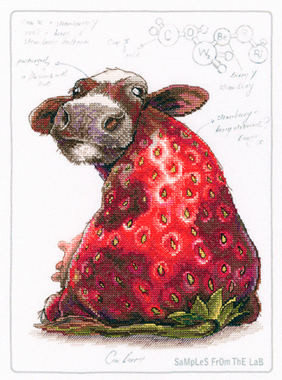 "COW Berri"-M70041  вышивка