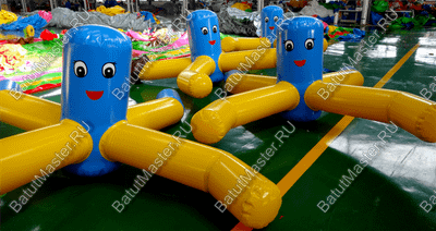 Элемент аквапарка «Осьминожка», 4×4×1 м
