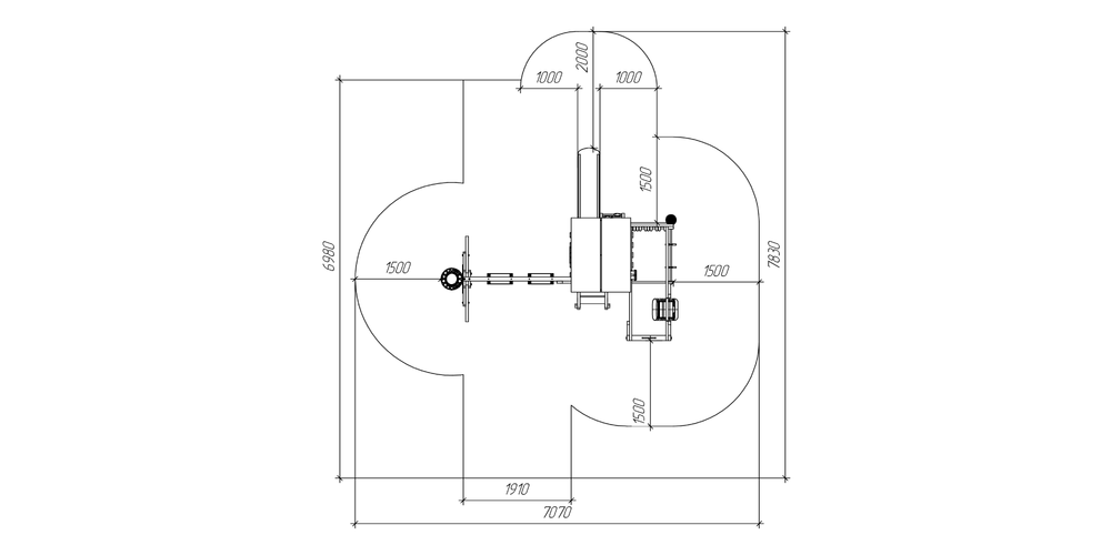 Детская площадка Савушка Тусун - 12 (синий)