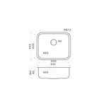 Мойка Omoikiri Omi 54-U/I-IN нерж. сталь | Нержавеющая сталь