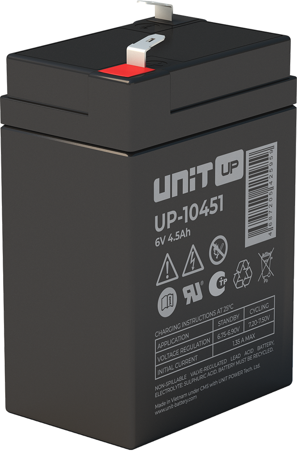 Аккумулятор UNIT UP-10451