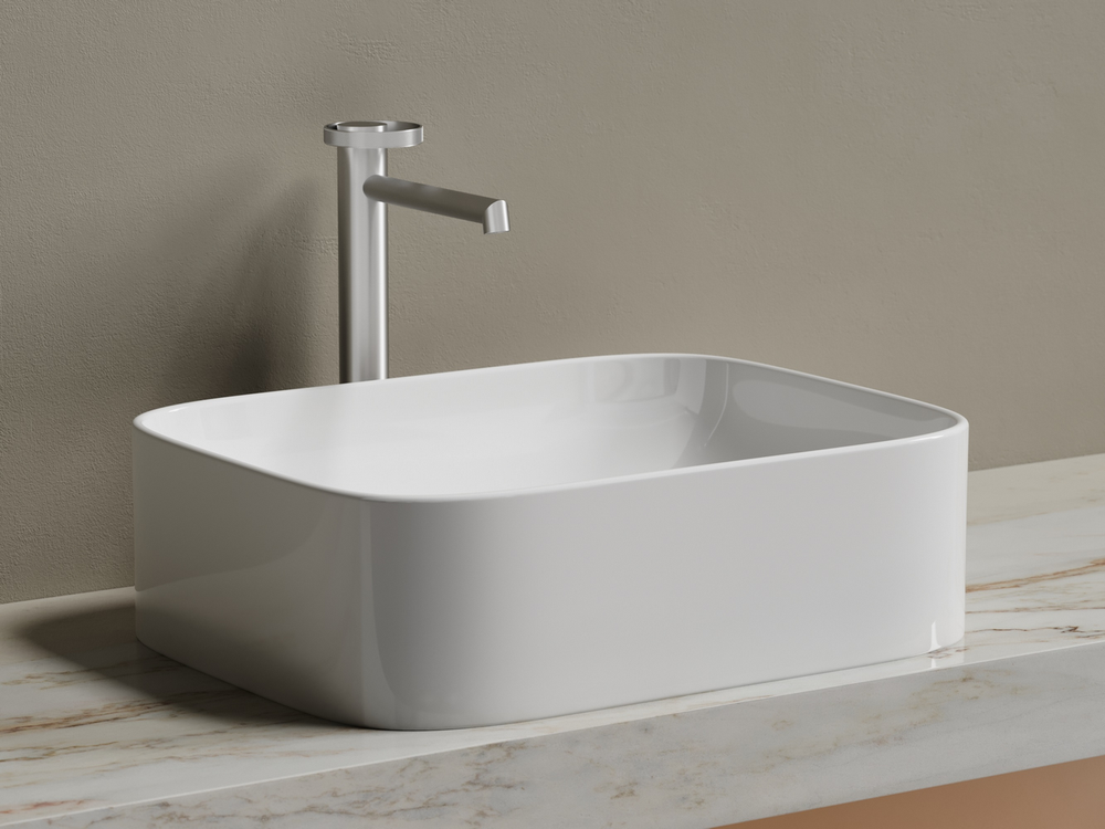 Умывальник чаша накладная прямоугольная Element 505x380x150мм