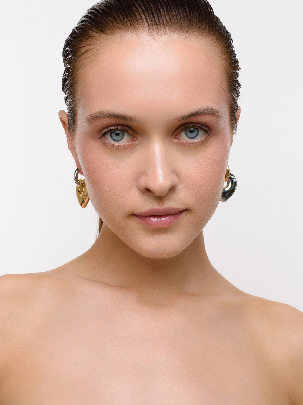 Серьги "Glide" Bicolor