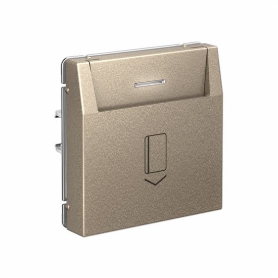 Выключатель карточный ArtGallery 10А без задержки времени быстрозажим. клем. шампань SE GAL000514S