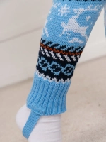 Рейтузы вязаные с орнаментом