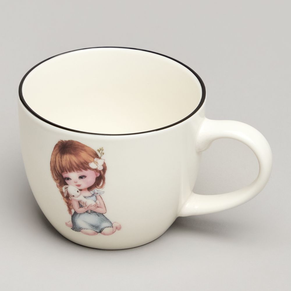 НАБОР ПОСУДЫ LEFARD ХОРОШАЯ ДЕВОЧКА, 3 ПР.: САЛАТНИК 470МЛ, ТАРЕЛКА 20СМ, КРУЖКА 220МЛ