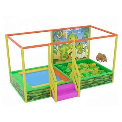 Батутный комплекс с поролоновой ямой "Соня" (2,35*4,65*2,50м)