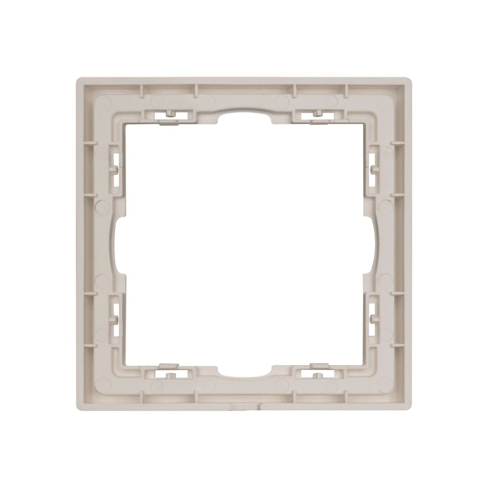 Рамка пластиковая FRM-NOBE-SFPL-1-CA (Arlight, Кашемир) 059454