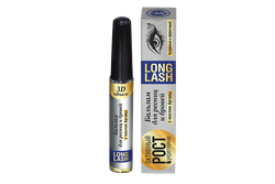 Бальзам для бровей и ресниц long lash Крымская Натуральная Коллекция с маслом арганы 12мл, бальзам для роста ресниц и бровей 3D-объем
