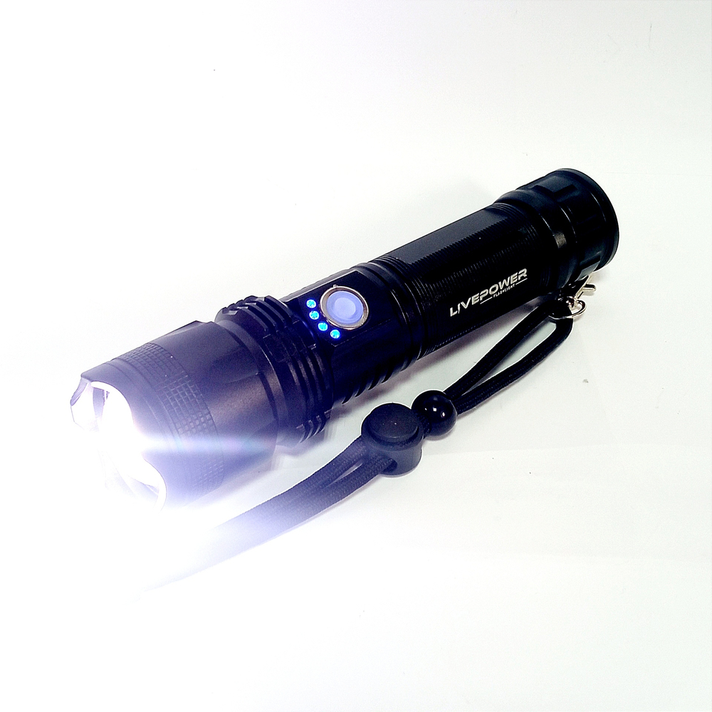 Фонарь LivePower Y04 Ультраяркий тактический