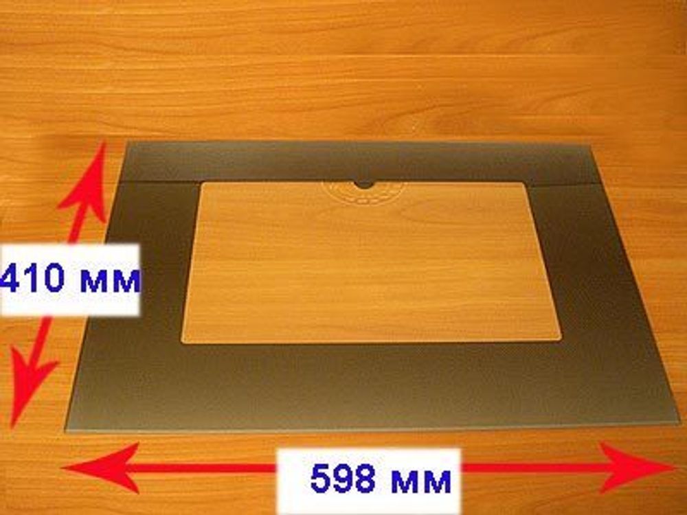 Стекло духовки наружное панорамное для газовой плиты Гефест ПГ 1200 К19