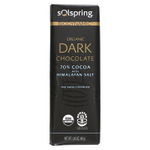 Dr. Mercola, Solspring®, Biodynamic®, темный шоколад, 70% какао с гималайской солью, 12 плиток по 40 г (1,41 унции)