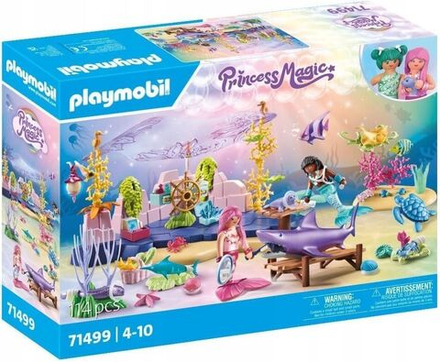 Конструктор Playmobil Princess Magic - Уход за морскими животными под водой - Плеймобиль 71499