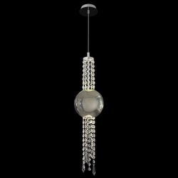 Светильник подвесной Crystal Lux NAVAJO SP3W LED CHROME
