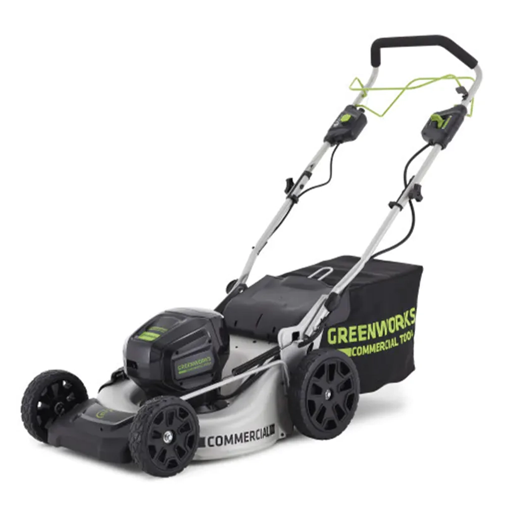 Аккумуляторная газонокосилка Greenworks GC82LM51SPK5 82V 82В самоходная (1 x 5 Ач, ЗУ) нож 51 см, 2502607UB