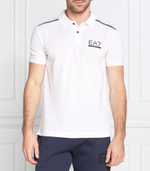 поло EA7 - белый(6LPF04 PJAMZ)