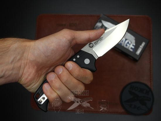 Складной нож Cold Steel 35DPLC Engage c клинком из стали CPM-S35VN, рукоять G10