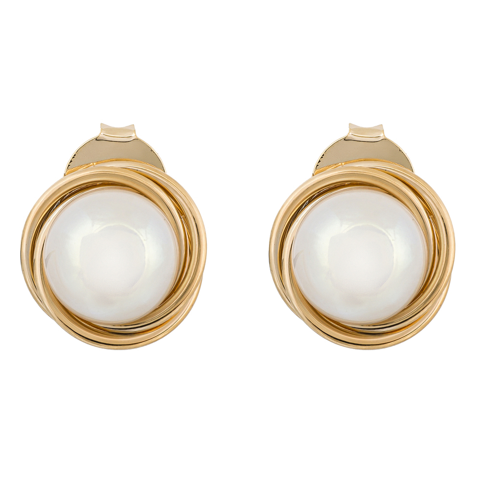 Серьги Fiore Luna WHITE PEARL ACE29685-01 G