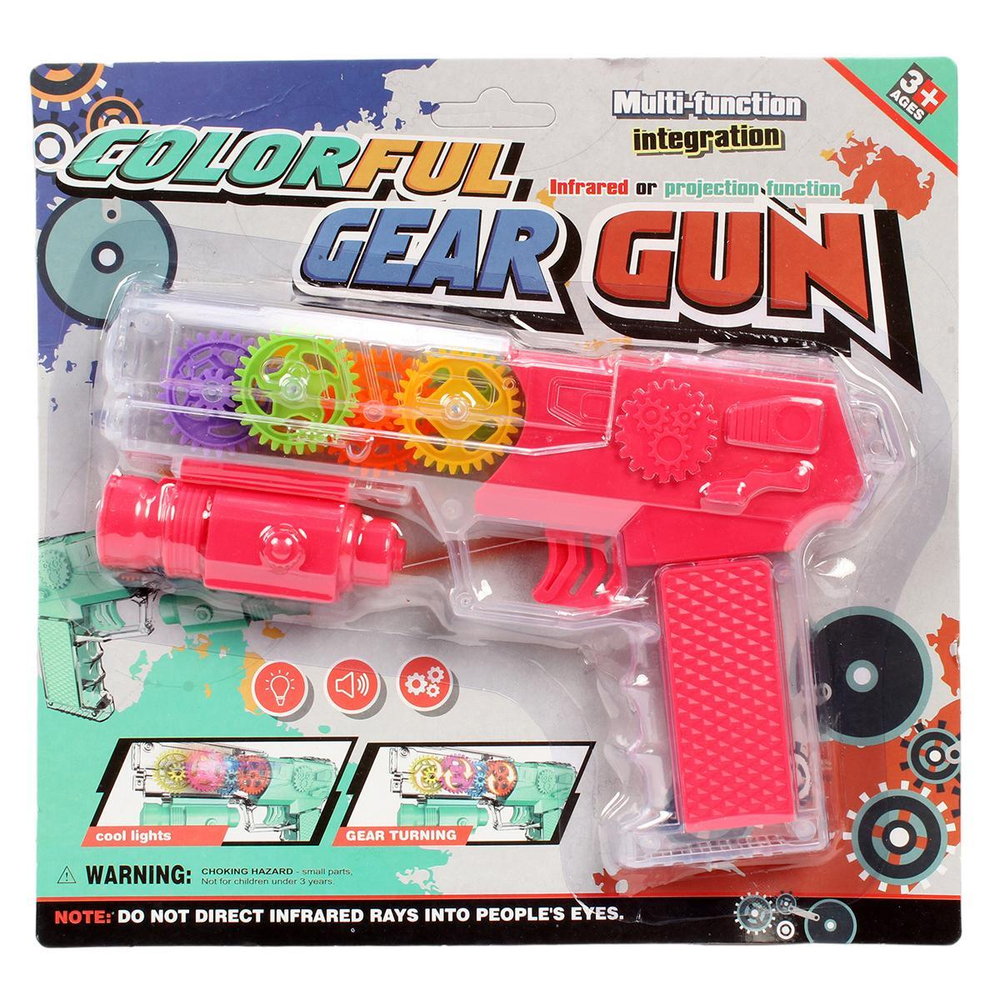 Пистолет на батарейках, блистер KI-44