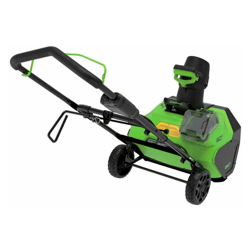 Аккумуляторный снегоуборщик Greenworks GD60PSTK5