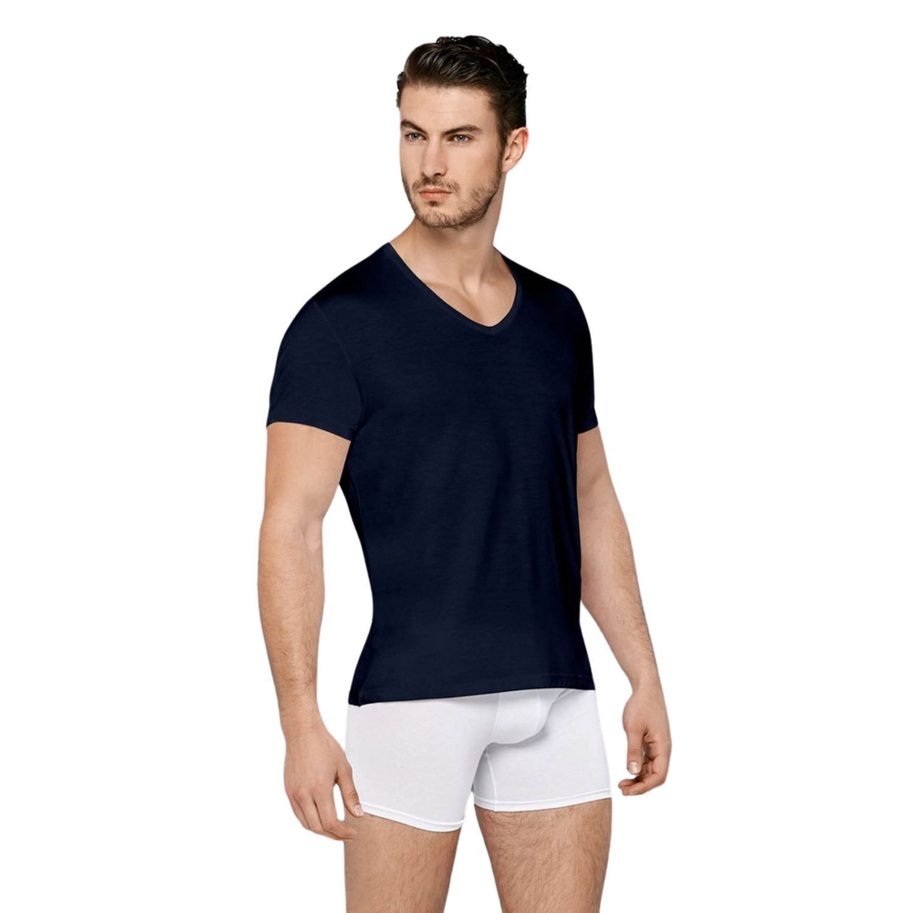 Мужская футболка из микромодала Doreanse Premium (Размер: M) (Цвет: черный)