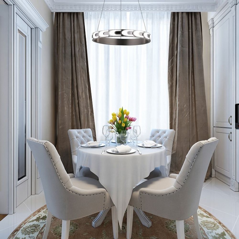 Подвесной светильник Eurosvet Chain 90163/1 сатин-никель