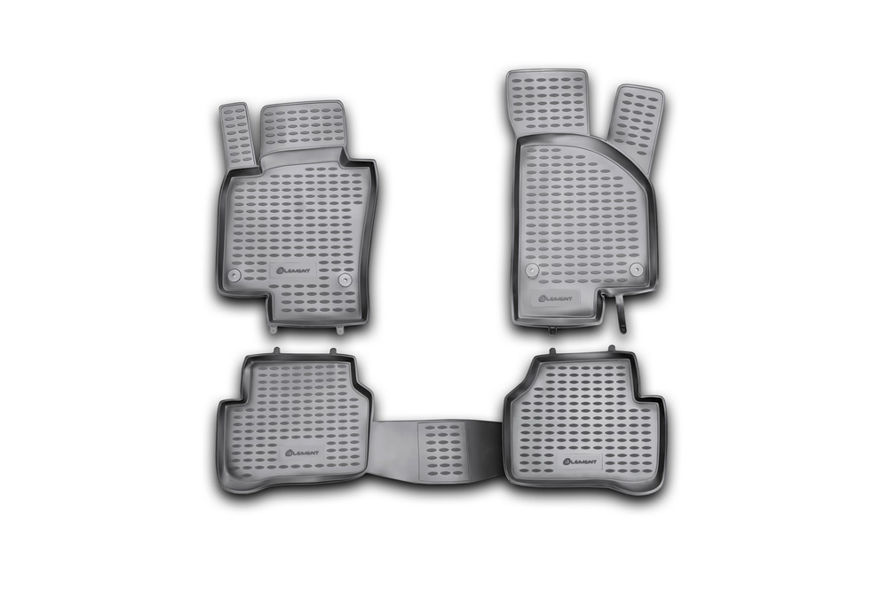 Коврики в салон VW Passat B6 09/2005-, 4 шт. (полиуретан) Element.NLC.51.06.210KH