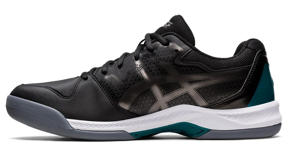 Мужские кроссовки теннисные Asics Gel-Dedicate 7 Indoor - black/gunmetal