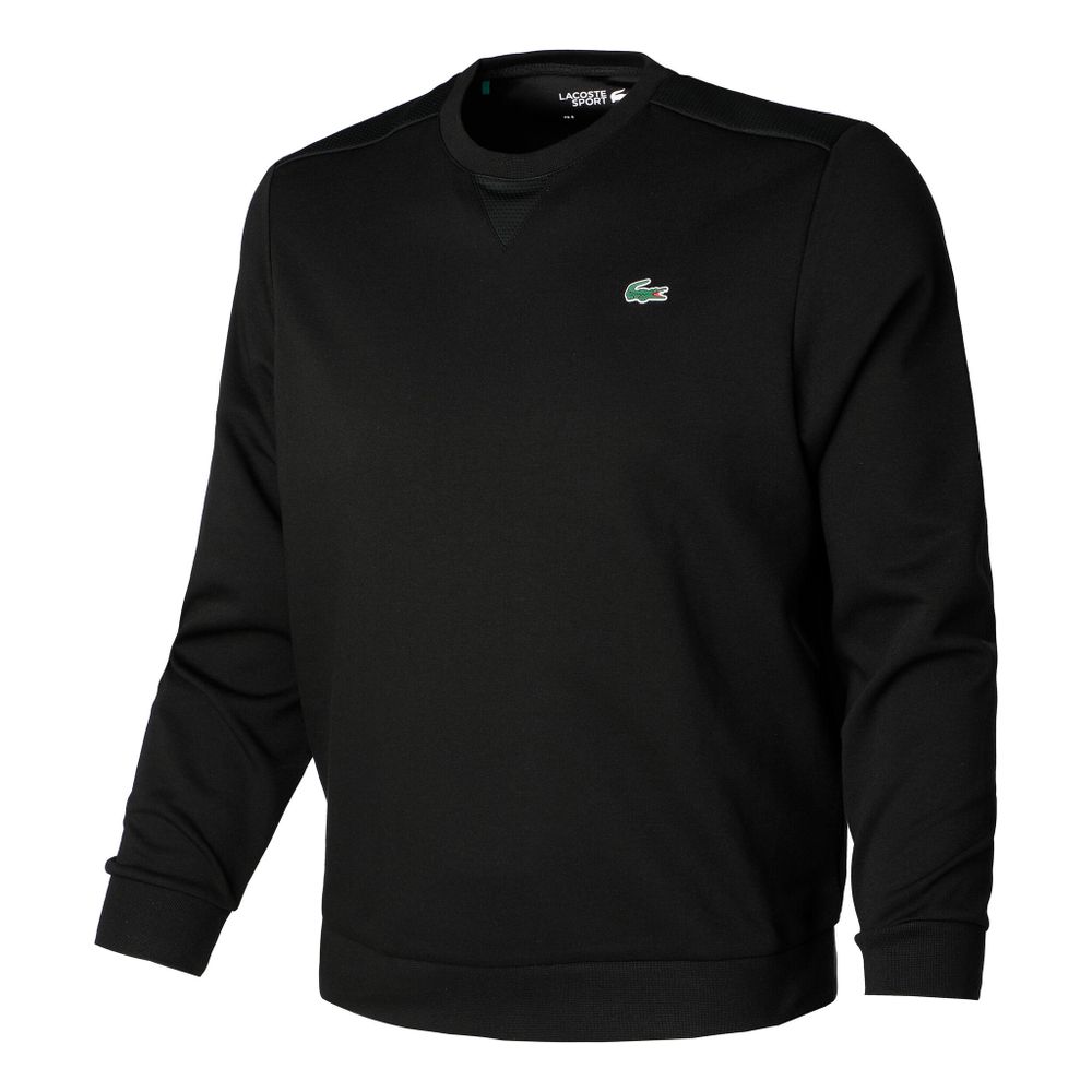 Мужская кофта теннисная Lacoste Tennis Sweatshirt Men - Black