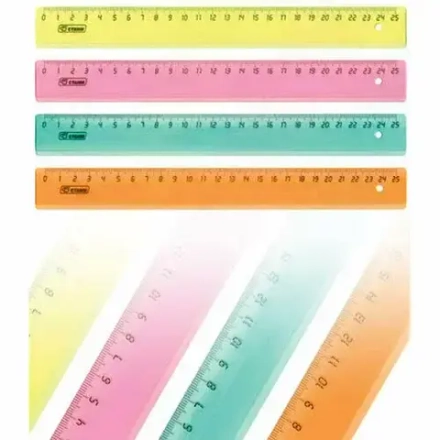 Линейка 25 см СТАММ ЛН220