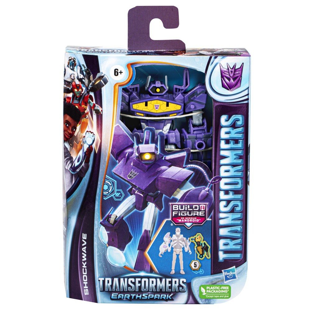 Hasbro Transformers EarthSpark — фигурка Shockwave Deluxe F6736 / артикул   F6231 F6736  / GTIN 5010994190392