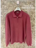 Лонгслив поло большие размеры с воротником