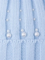 Шапка для девочки зимняя вязаная и шарф