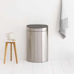 Мусорный бак 40л Brabantia Touch Bin New стальной