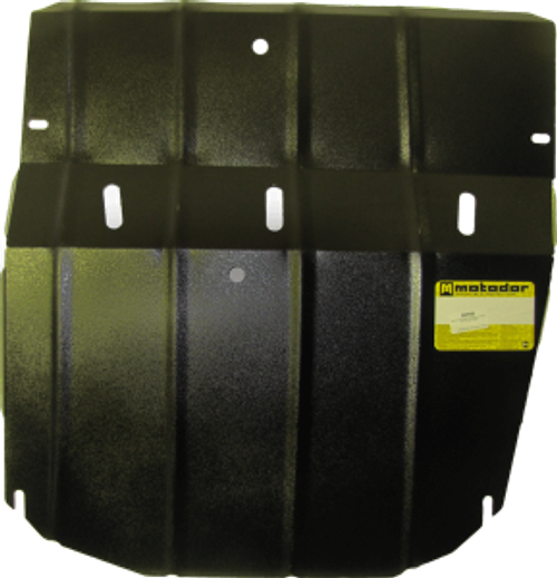 Защита картера Двигателя, КПП, Радиатора. 2 мм, Сталь. для Ford Transit 2006-2011 MOTODOR.00748