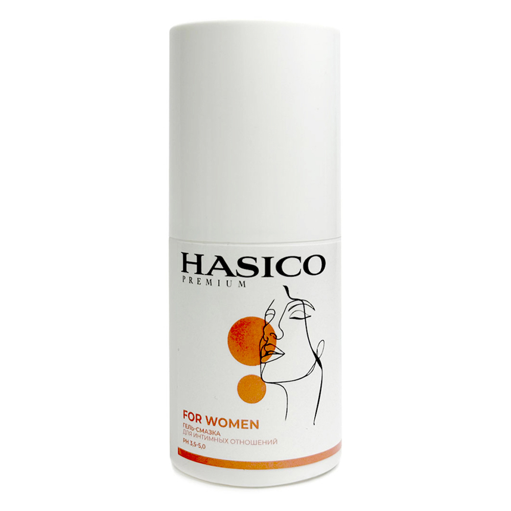 Интимная гель-смазка на водной основе с Д-пантенолом для женщин Hasico for Women Premium 100мл
