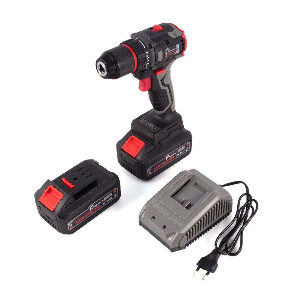 Шуруповерт СЛЕДОПЫТ VoltGear Compact 75Нм, 21V, 4Ah/4/