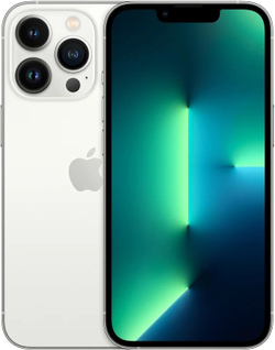 Смартфон Apple iPhone 13 Pro 128GB серебристый (MLW23RU/A)