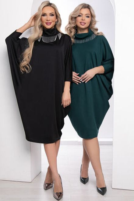 Платье "Алина" (черное) П8387 LT Collection