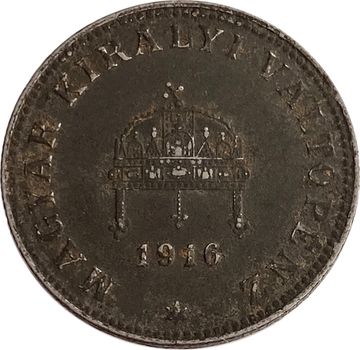 20 филлеров 1916 Венгрия