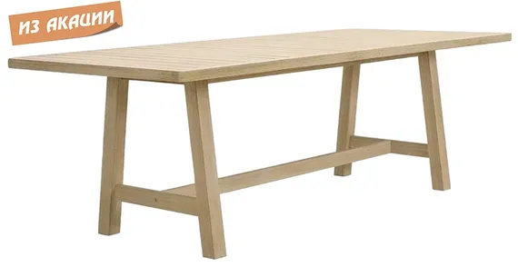 Стол Ravona 230х100 см, массив акации