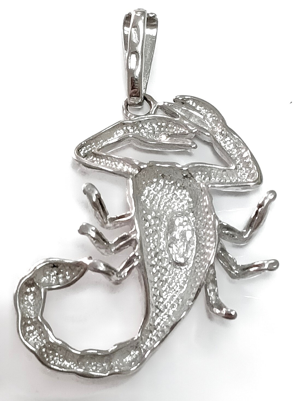 Подвеска ювелирная "Скорпион", серебро
