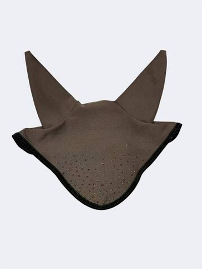 Ушки блестящие (ручная работа) BROWN GLOW