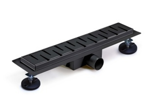 Душевой трап 600мм (черный) 1/4 "TIM"