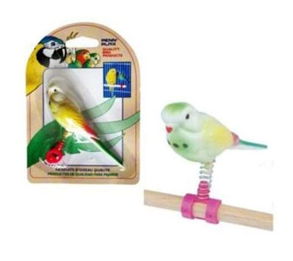 ИГРУШКА Д/ПТИЦ "ПОПУГАЙ" ВА509 28х10х7см БЛИСТЕР
