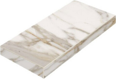 Ступень Charme Evo Calacatta Scalino Nat 33х80 Ang.Sx Уг.Лев.